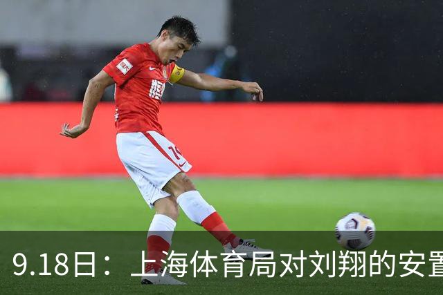 9.18日：上海体育局对刘翔的安置方案有没有诚意？前女足世界杯国脚